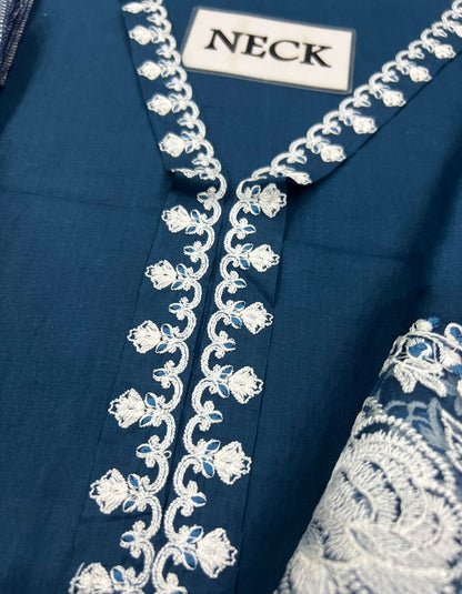 COCO BY ZARA SHAHJAHAN EMBROIDERED LAWN - 3 PC UNSTITCHED