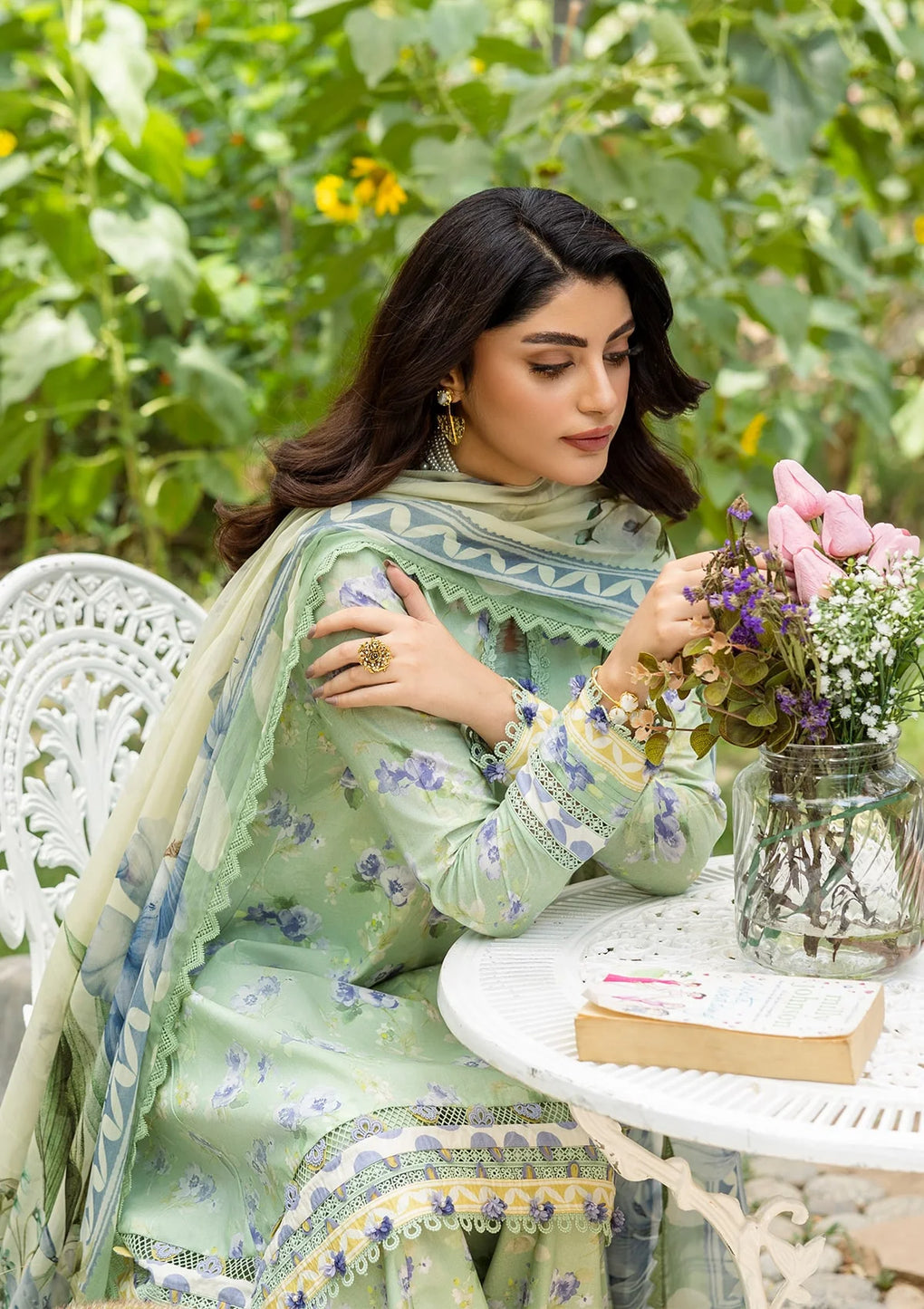 ELAF PRINTED FORMALS LAWN - 3 PC UNSTITCHED