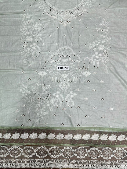IMROZIA LUXURY EMBROIDERED CHIKANKARI LAWN - 3 PC UNSTITCHED
