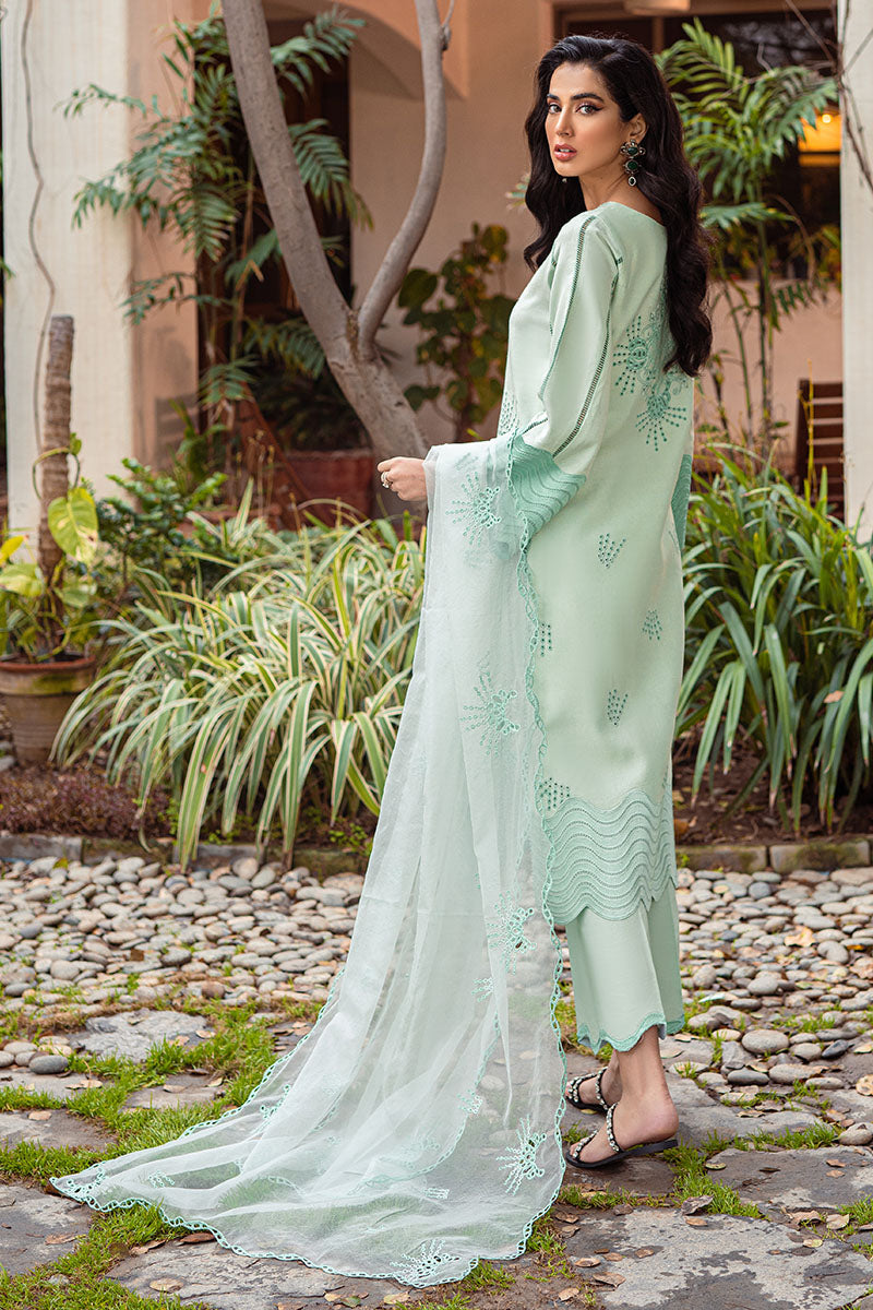 MUSHQ EMBROIDERED CHIKANKARI LAWN - 3 PC UNSTITCHED