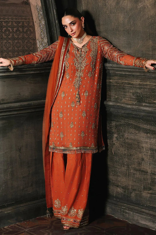 CHARIZMA DASTAN E JASHAN EMBROIDERED CHIFFON - 3 PC UNSTITCHED