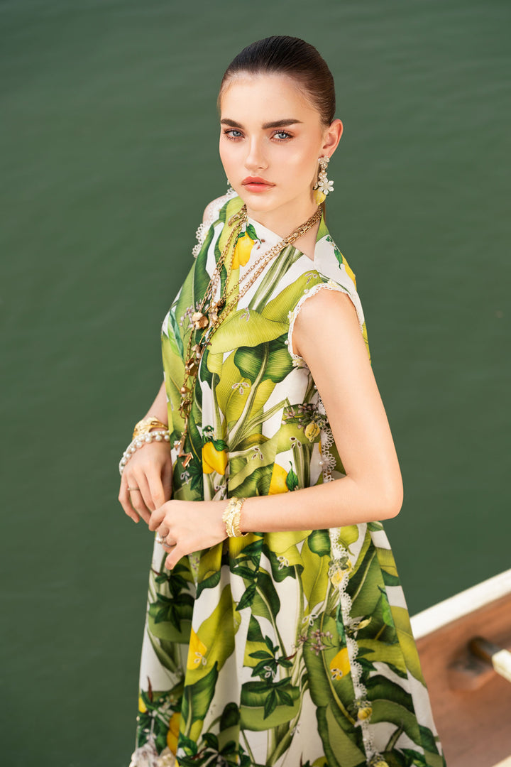 MARIA B FORMALS PRINTED EMBROIDERED LAWN 25 - 3 PC UNSTITCHED
