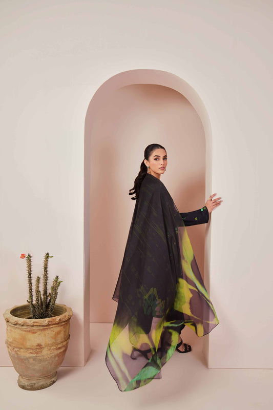 NISHAT EMBROIDERED LAWN - 3 PC UNSTITCHED