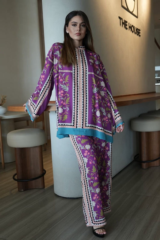 HOORAIN’S PRET DIGITAL PRINTED LAWN 2 PC - STITCHED