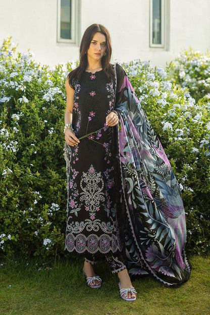 MUSHQ LUXURY EMBROIDERED CHIKANKARI LAWN - 3 PC UNSTITCHED