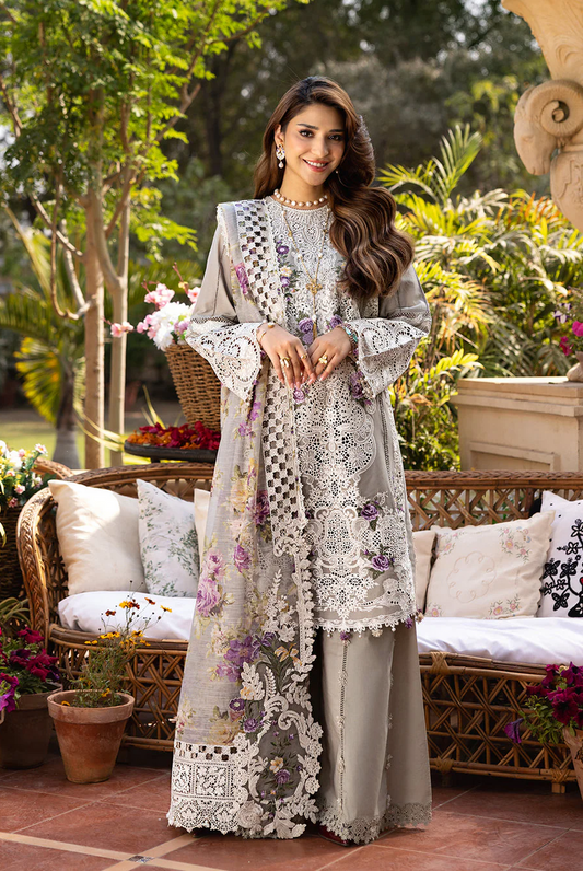ELAF PREMIUM LAWN EMBROIDERED - 3 PC UNSTITCHED