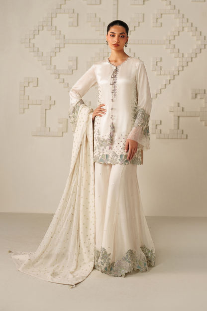 IZNIK EMBROIDERED CHIFFON - 3 PC UNSTITCHED