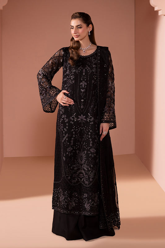 LAVISH PREMIUM EMBROIDERED CHIFFON - 3 PC UNSTITCHED