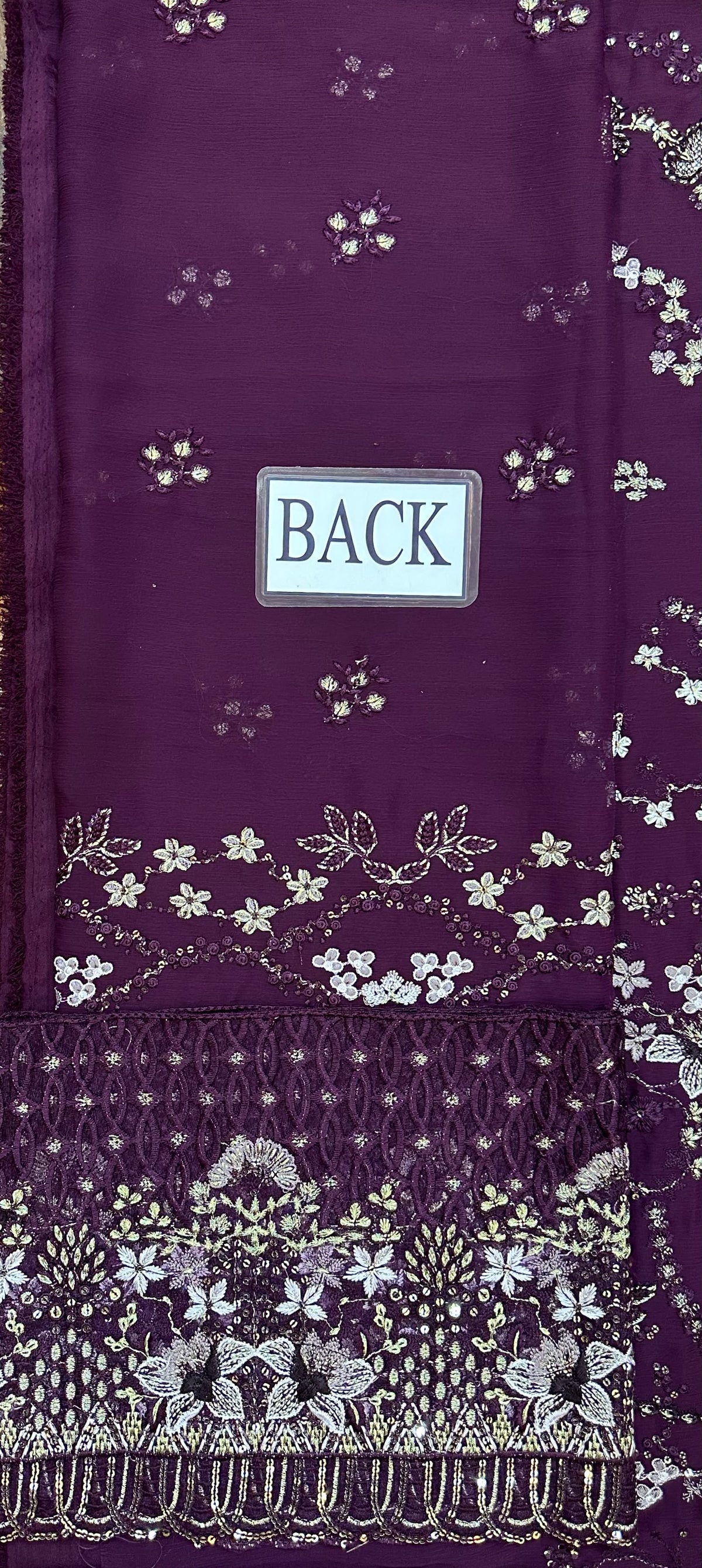 LAVISH PREMIUM EMBROIDERED CHIFFON - 3 PC UNSTITCHED