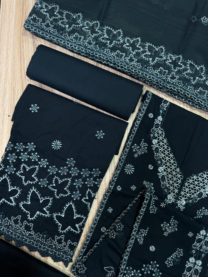 AFROZEH LUXURY EMBROIDERED LAWN - 3 PC UNSTITCHED