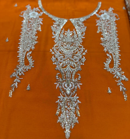 CHARIZMA DASTAN E JASHAN EMBROIDERED CHIFFON - 3 PC UNSTITCHED