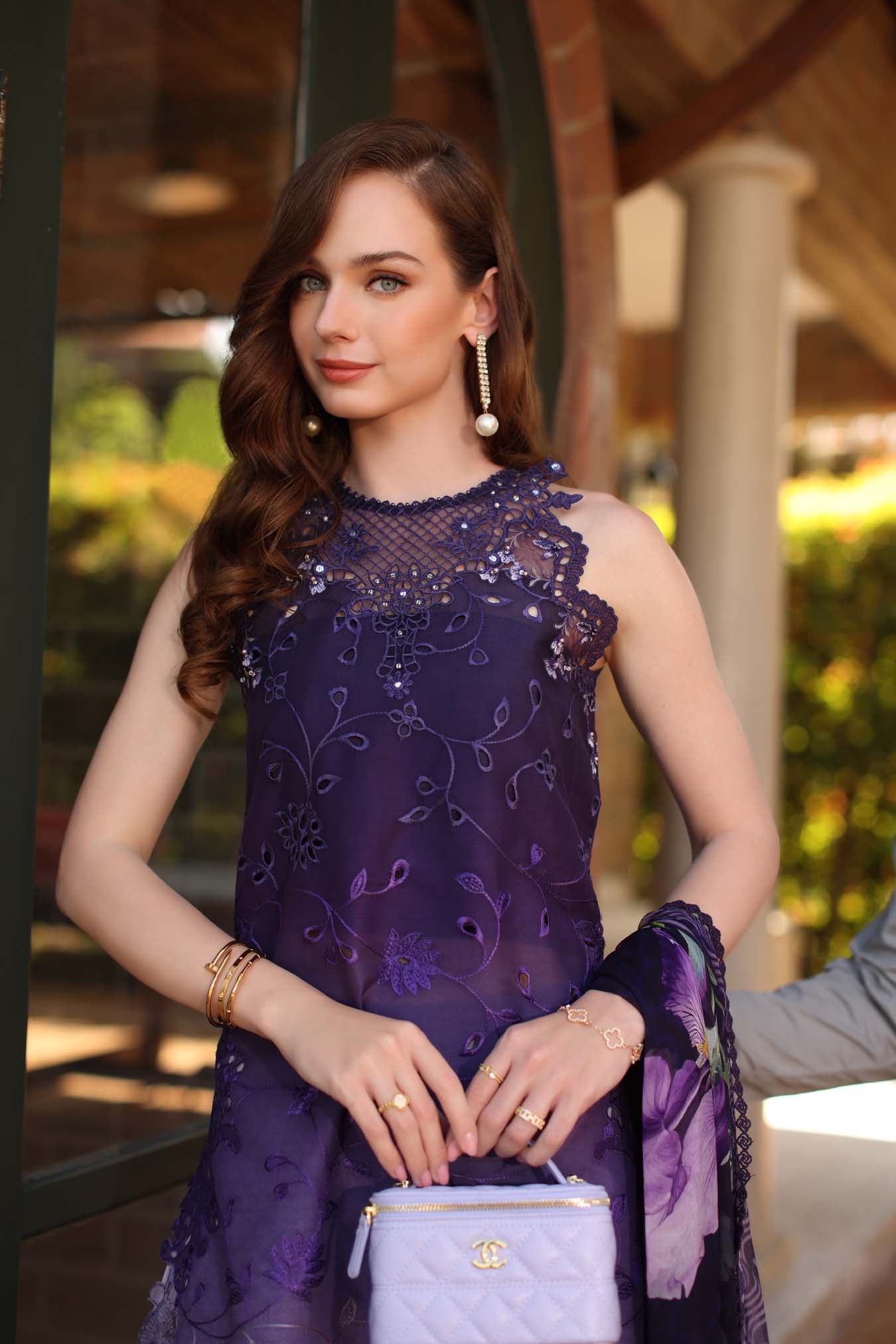 NOOR BY SADIA ASAD EMBROIDERED LAWN - 3 PC UNSTITCHED