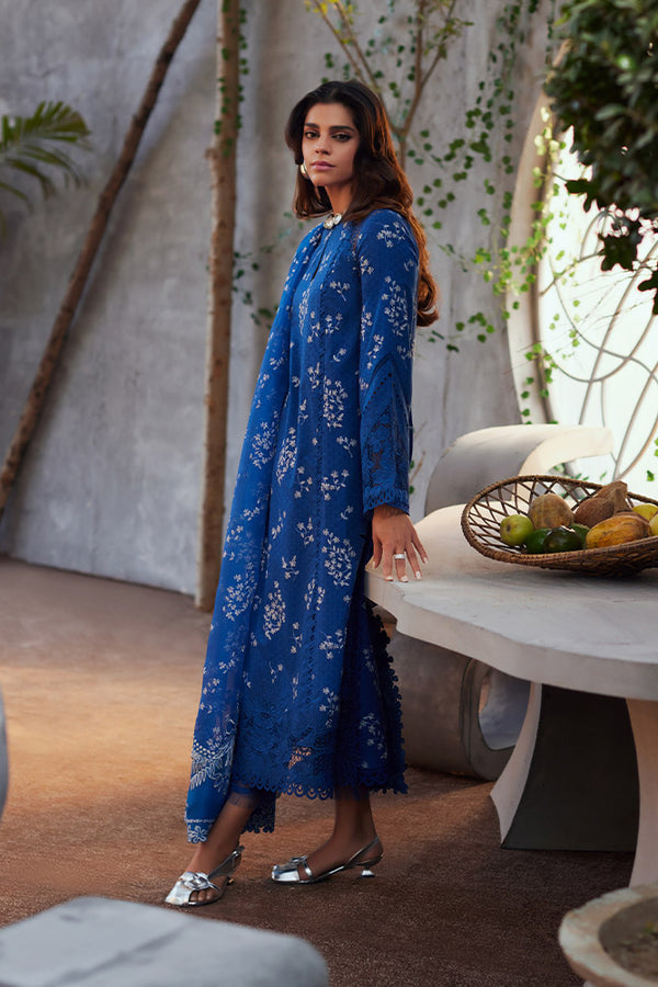 SUFFUSE DIGITAL PRINTED EMBROIDERED LAWN - 3 PC UNSTITCHED