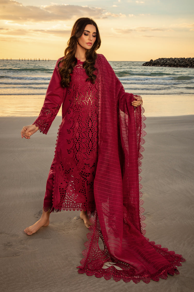 RANG RASIYA EMBROIDERED CHIKANKARI LAWN - 3 PC UNSTITCHED