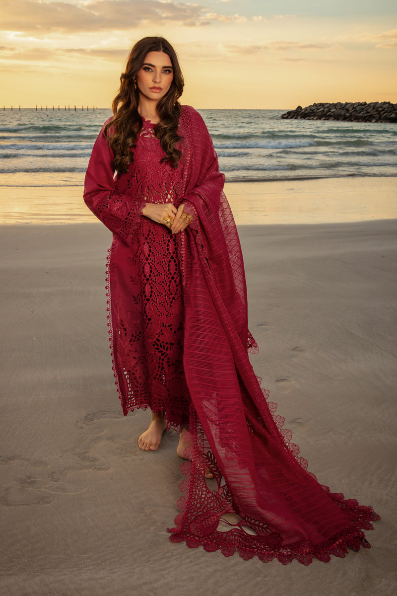 RANG RASIYA EMBROIDERED CHIKANKARI LAWN - 3 PC UNSTITCHED