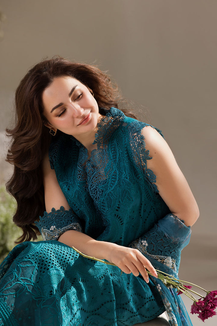 SOBIA NAZIR EMBROIDERED CHIKANKARI LAWN - 3 PC UNSTITCHED