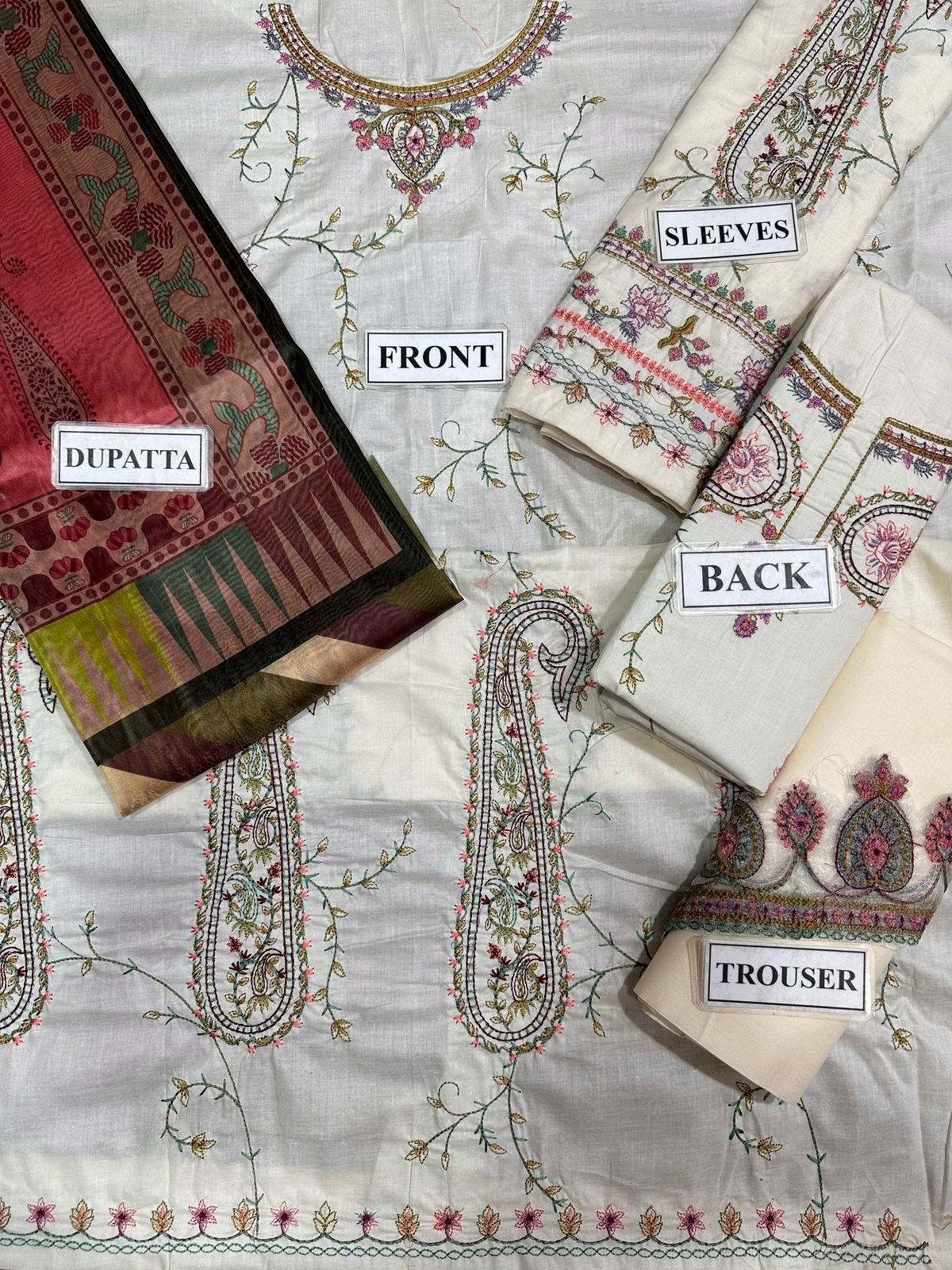 ZARA SHAHJAHAH EMBROIDERED LAWN - 3 PC UNSTITCHED