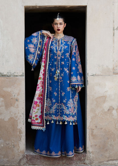 HUSSAIN REHAR LUXURY EMBROIDERED LAWN - 3 PC UNSTITCHED
