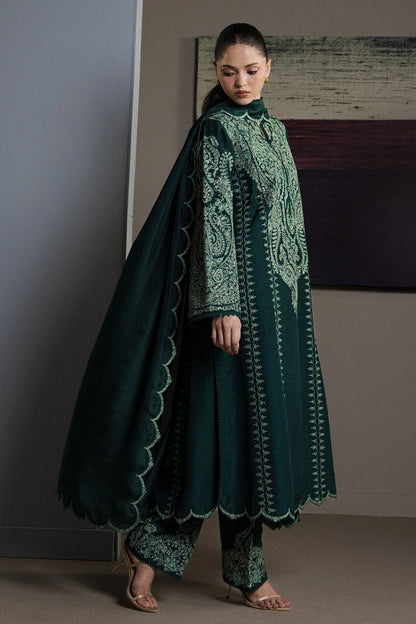 ZARA SHAHJAHAN LUXURY EMBROIDERED LAWN - 3 PC UNSTITCHED