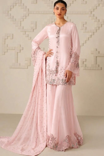 IZNIK EMBROIDERED CHIFFON - 3 PC UNSTITCHED