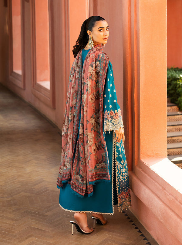 ZAINAB CHOTTANI EMBROIDERED LAWN - 3 PC UNSTITCHED