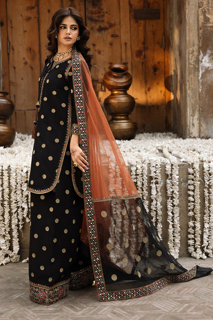 CHARIZMA EMBROIDERED COTTON SILK - 3 PC UNSTITCHED