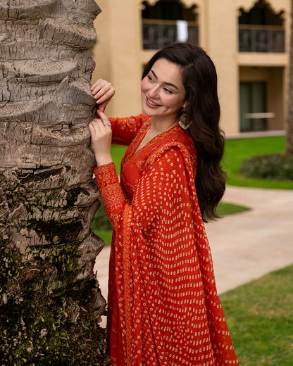 FAIZA SAQLAIN LUXURY EMBROIDERED LAWN - 3 PC UNSTITCHED