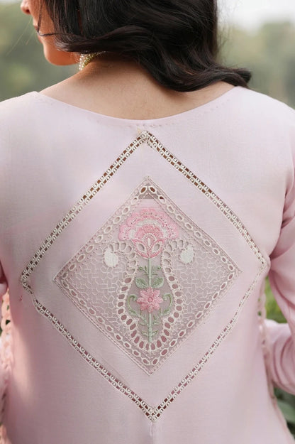 SARDINIA - PINK BAREEZE - LUXURY EMBROIDERED LAWN - 3 PC UNSTITCHED