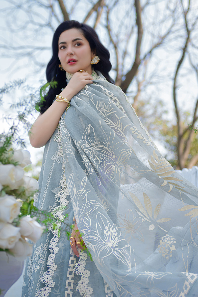 RANG RASIYA LUXURY EMBROIDERED LAWN - 3 PC UNSTITCHED