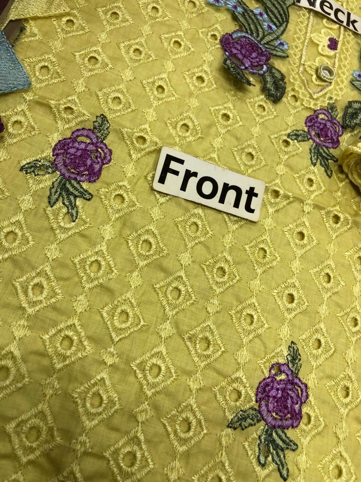 JADE EMBROIDERED CHIKANKARI LAWN - 3 PC UNSTITCHED