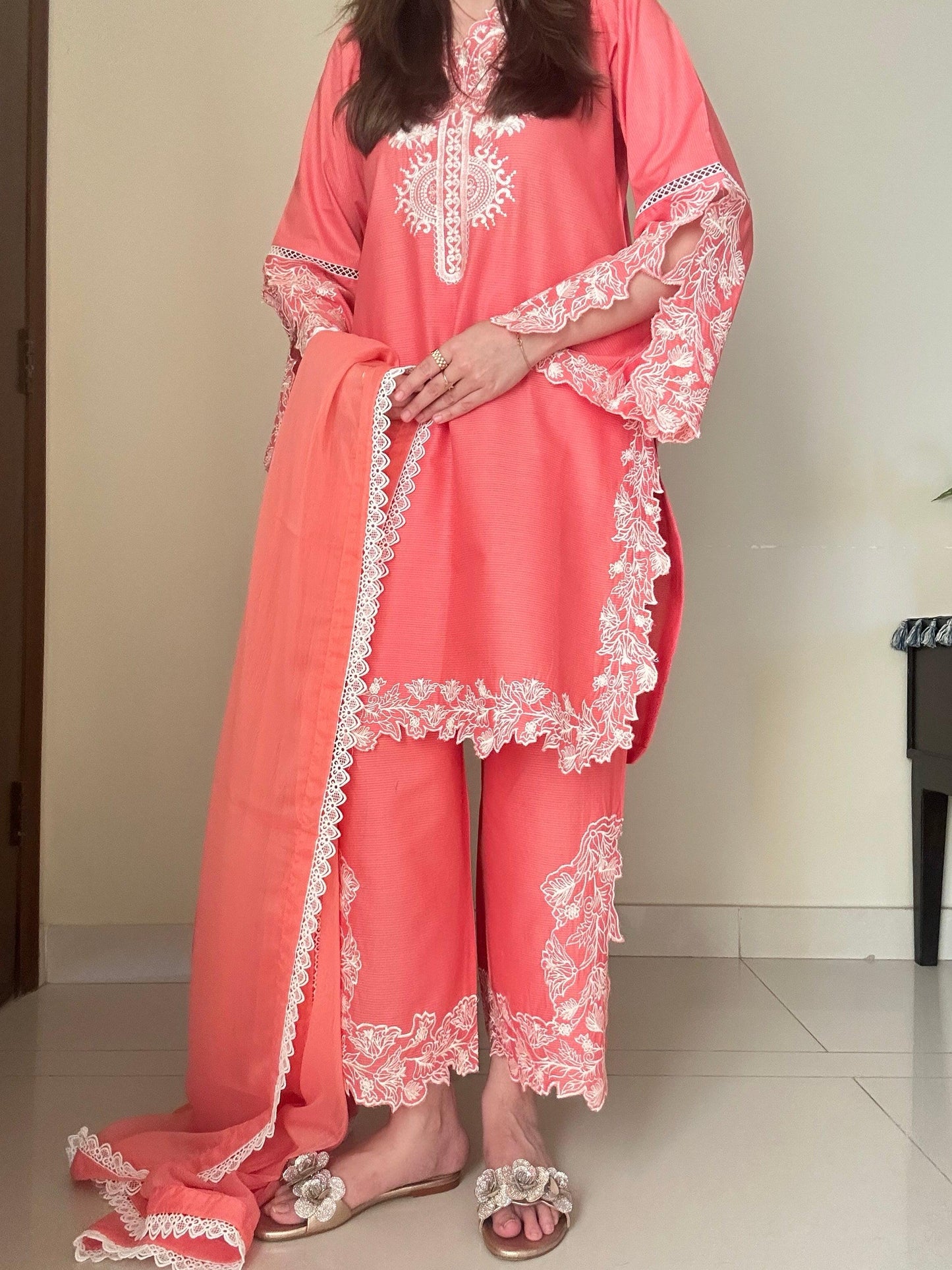 HOORAIN’S PRET EMBROIDERED CUTWORK LAWN - 3 PC UNSTITCHED