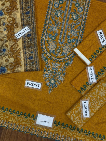 SAPPHIRE FORMALS EMBROIDERED LAWN - 3 PC UNSTITCHED
