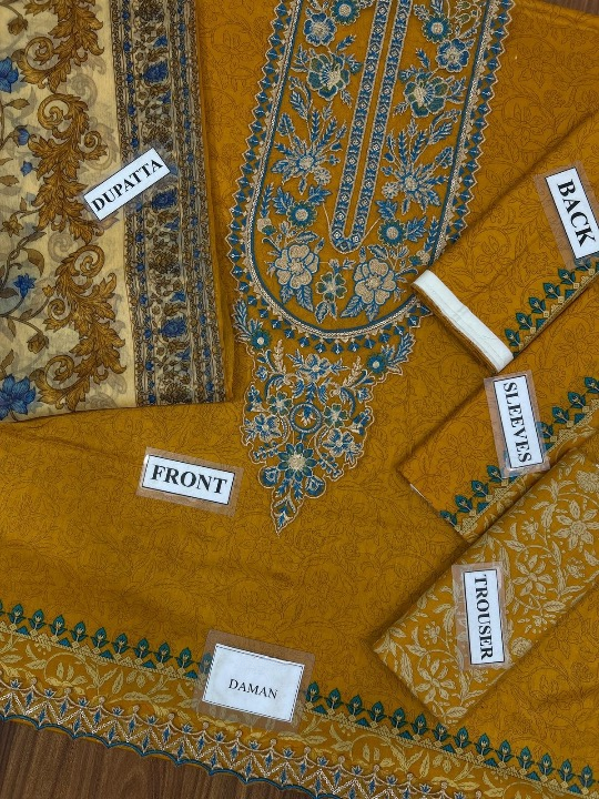 SAPPHIRE FORMALS EMBROIDERED LAWN - 3 PC UNSTITCHED