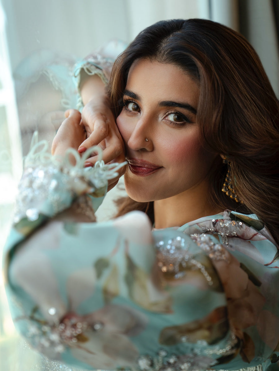 ANEELA’S EMBROIDERED LAWN - 3 PC UNSTITCHED