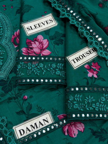 ANEELA’S EMBROIDERED LAWN - 3 PC UNSTITCHED