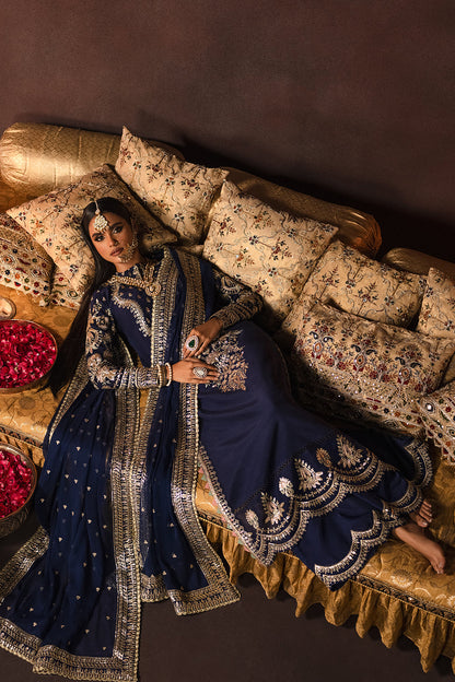 MAYA BY AFROZEH LUXURY VELVET EMBROIDERED - 3 PC UNSTITCHED
