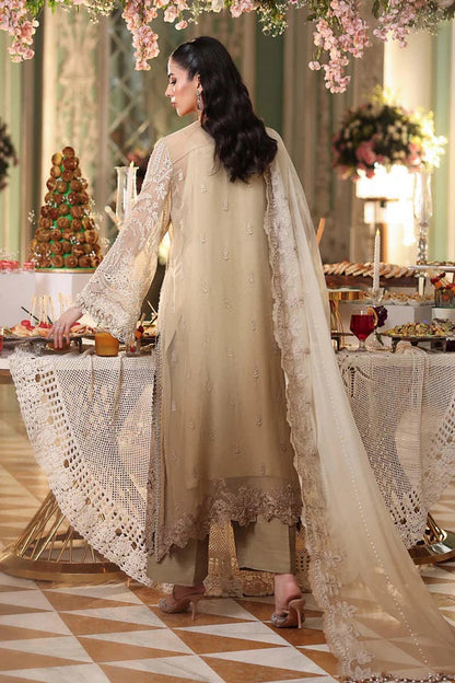MARIA B PREMIUM EMBROIDERED CHIFFON - 3 PC UNSTITCHED