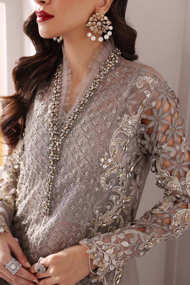MARIA B LUXURY WEDDING EMBROIDERED ORGANZA - 3 PC UNSTITCHED