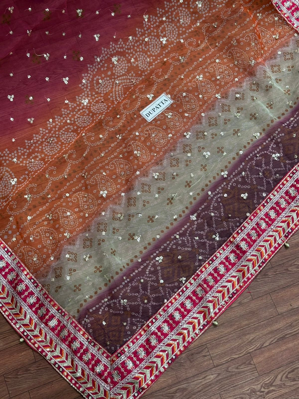 BIN ILYAS LUXURY EMBROIDERED CHIFFON - 3 PC UNSTITCHED