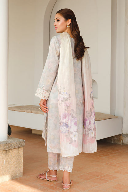 BAROQUE FORMALS EMBROIDERED LAWN - 3 PC UNSTITCHED