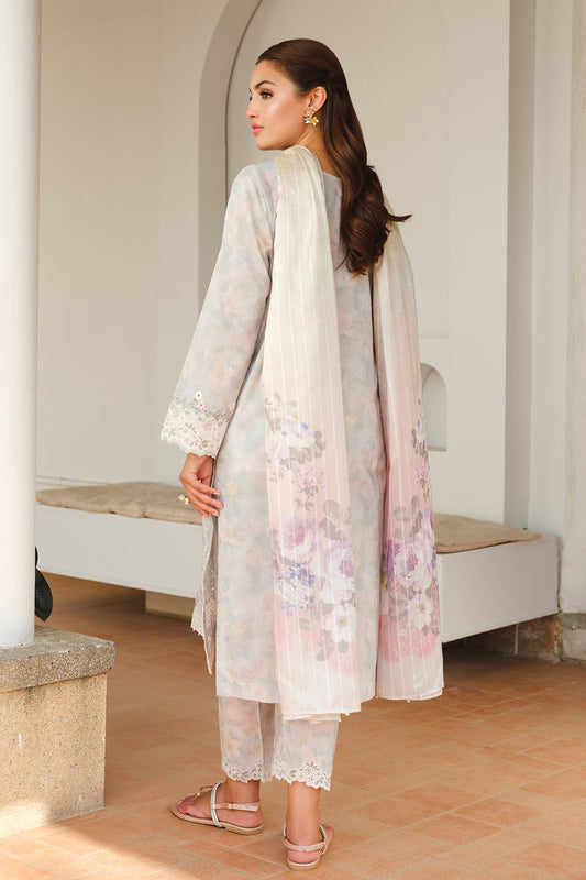 BAROQUE FORMALS EMBROIDERED LAWN - 3 PC UNSTITCHED