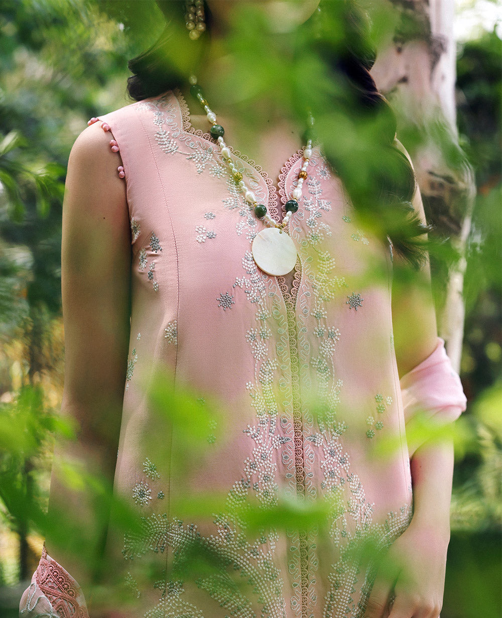 REPUBLIC WOMENSWEAR LUXURY EMBROIDERED LAWN - 3 PC UNSTITCHED