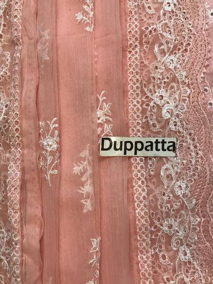 IMROZIA LUXURY CHIKANKARI EMBROIDERED LAWN - 3 PC UNSTITCHED