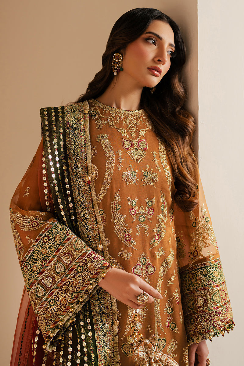 JAZMIN LUXURY EMBROIDERED CHIFFON - 3 PC UNSTITCHED