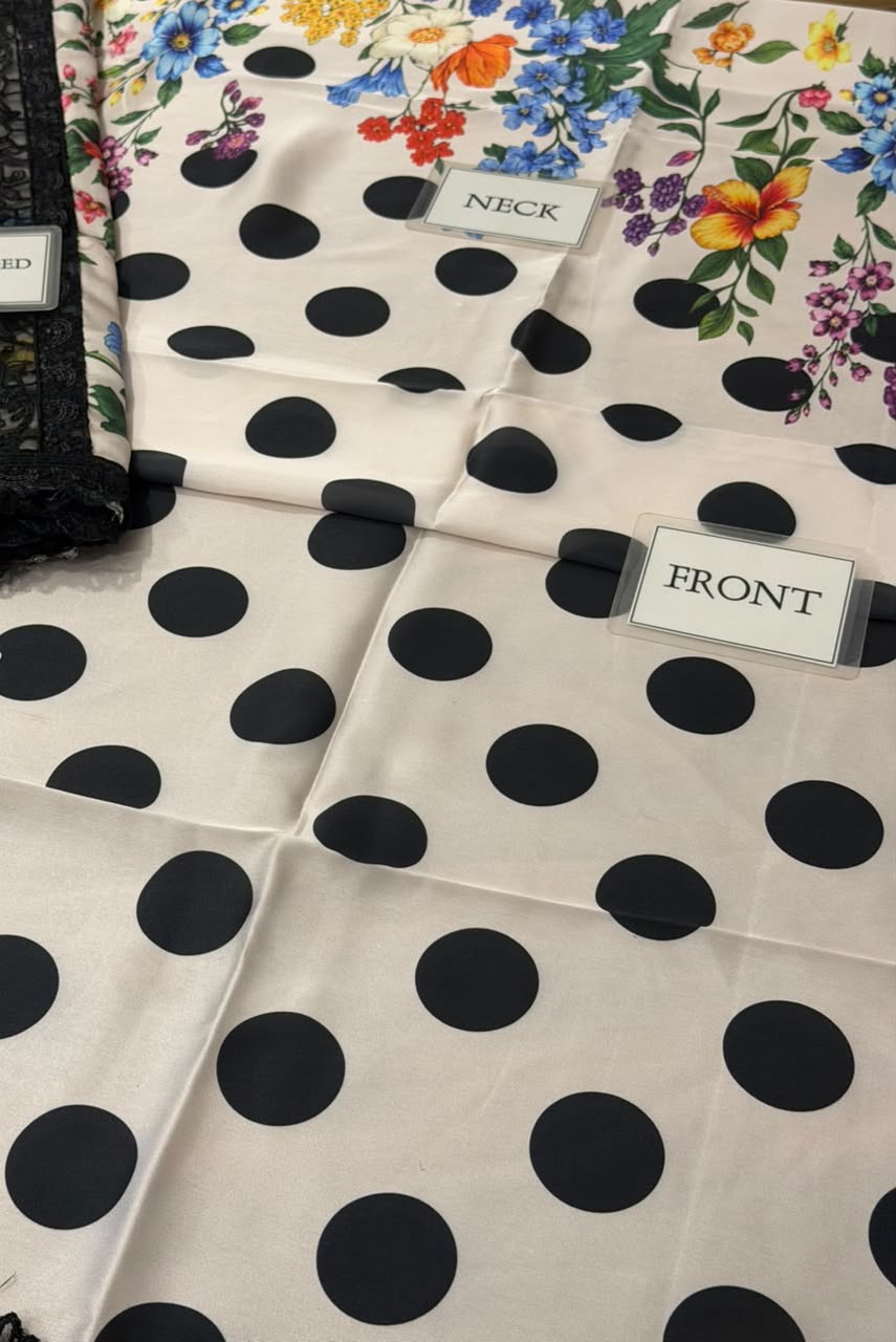 ZARQASH KAFTAN DIGITAL PRINTED SILK - 2 PIECE - UNSTITCHED