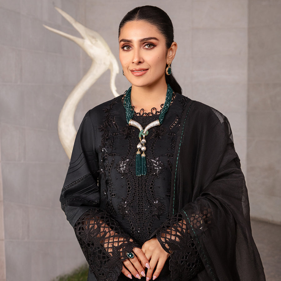 RANG RASIYA EMBROIDERED CHIKANKARI LAWN - 3 PC UNSTITCHED