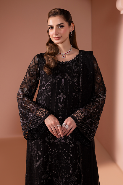 LAVISH PREMIUM EMBROIDERED CHIFFON - 3 PC UNSTITCHED