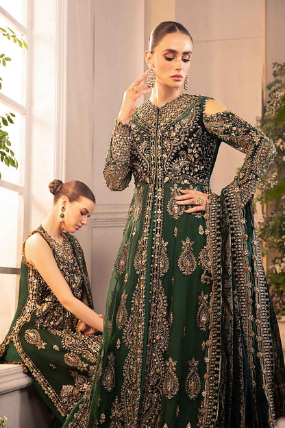 MARIA B LUXURY WEDDING EMBROIDERED VELVET - 3 PC UNSTITCHED