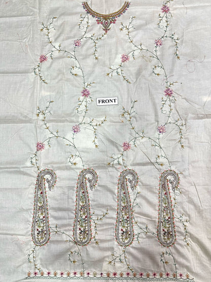 ZARA SHAHJAHAH EMBROIDERED LAWN - 3 PC UNSTITCHED
