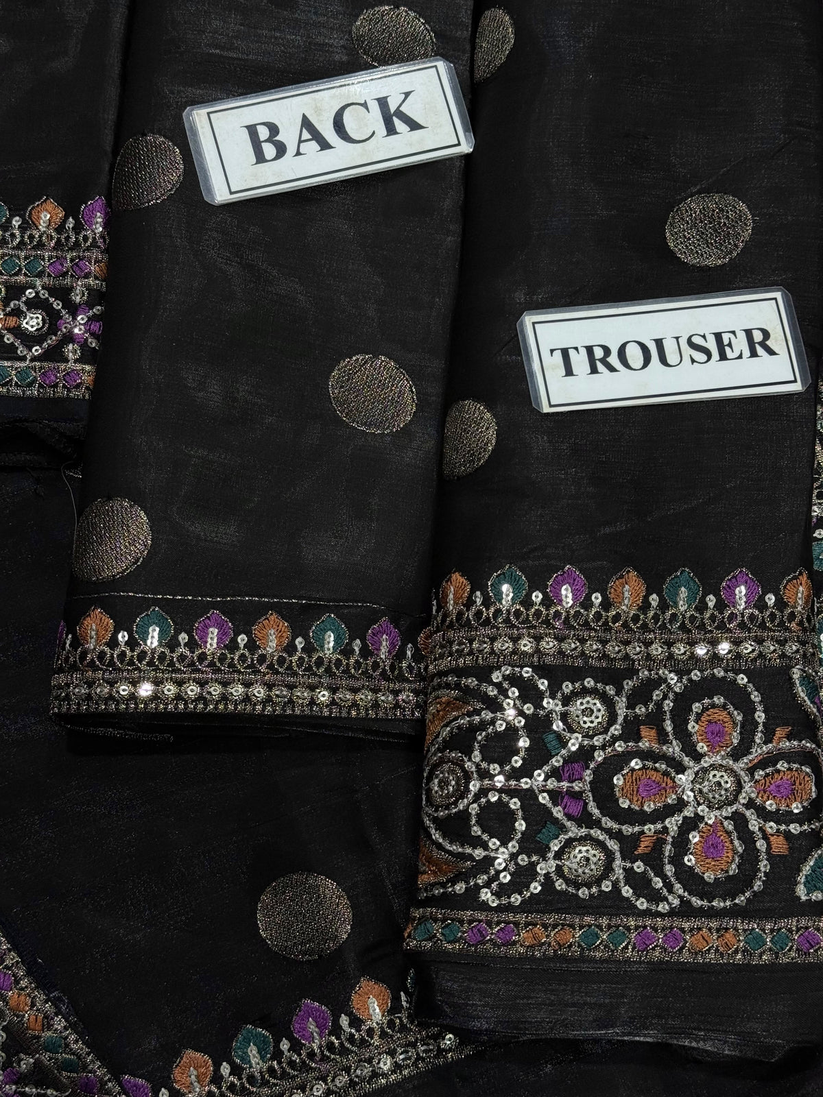 CHARIZMA EMBROIDERED COTTON SILK - 3 PC UNSTITCHED
